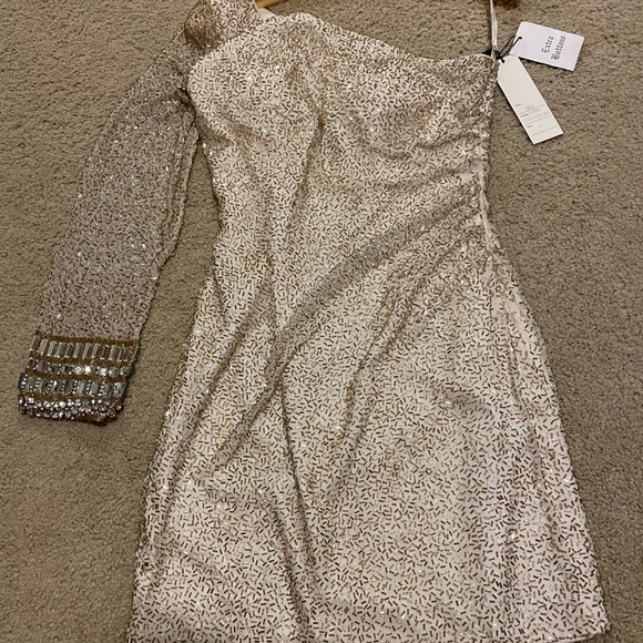 Sherry Hill Beaded Dress Size 6 - Picture 6 of 13